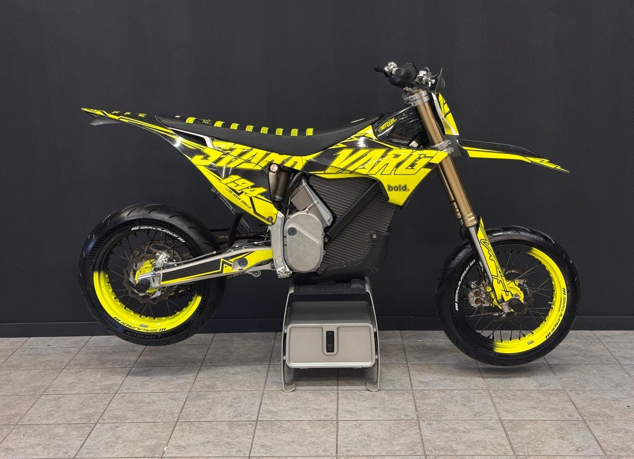 Stark Varg EX Alpha 80hk | Motardkit SM | Lätt MC