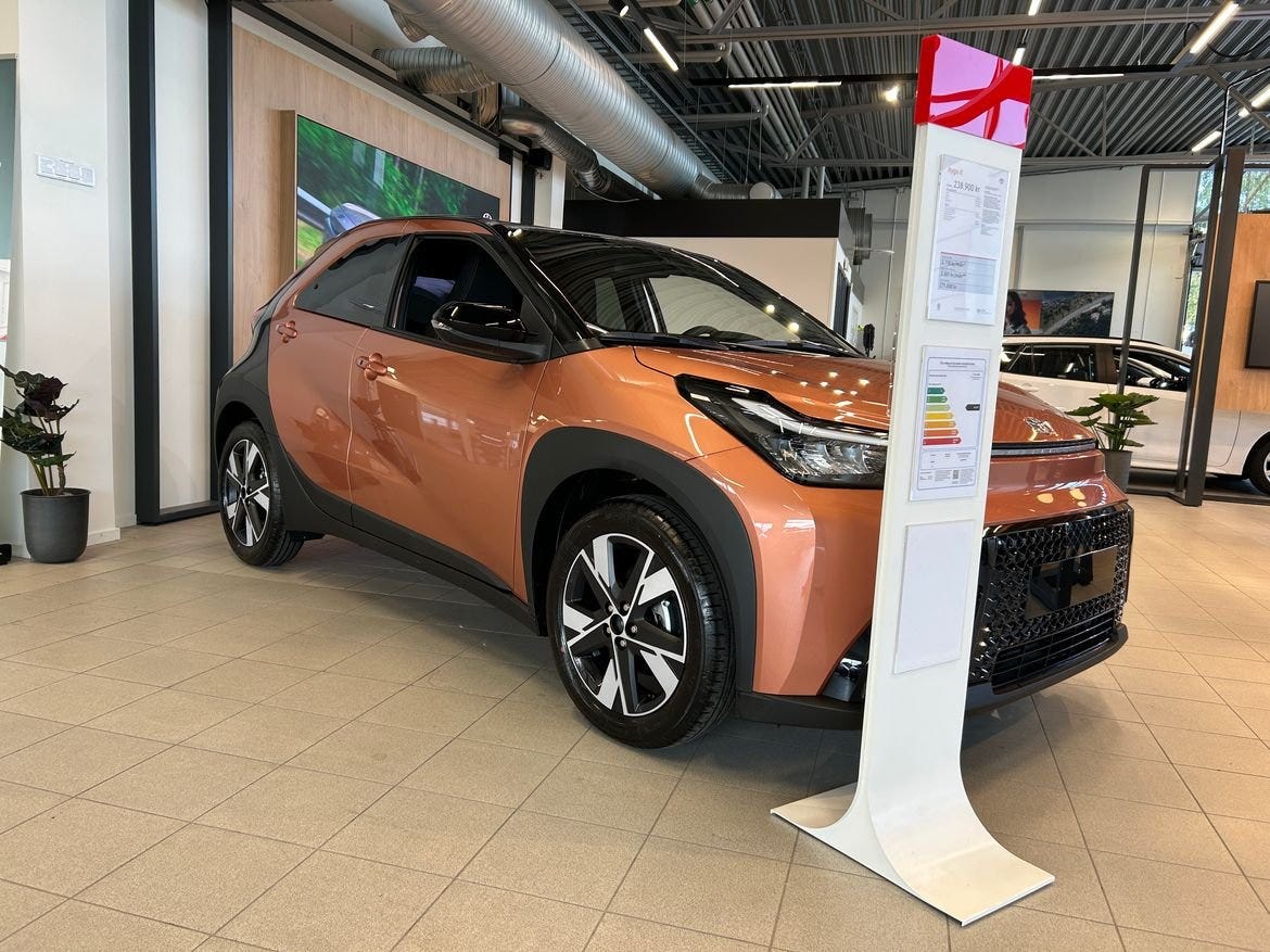 Toyota Aygo X 2026 – bild 1 av 4