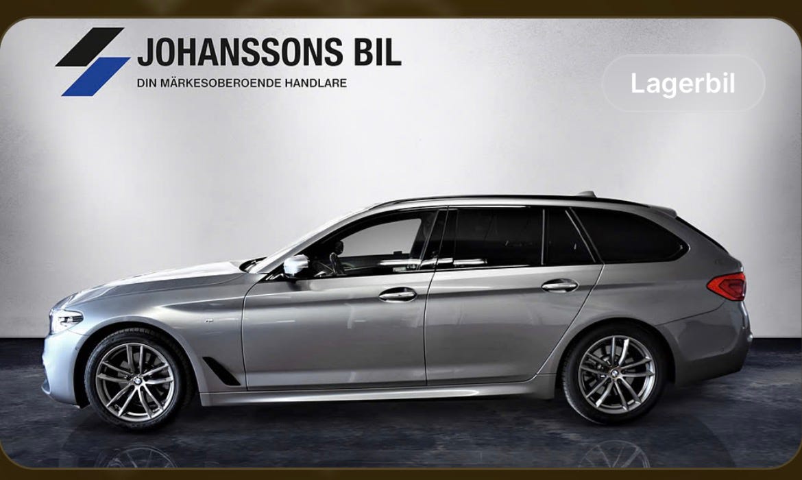 BMW 520d 2018 – bild 1 av 13