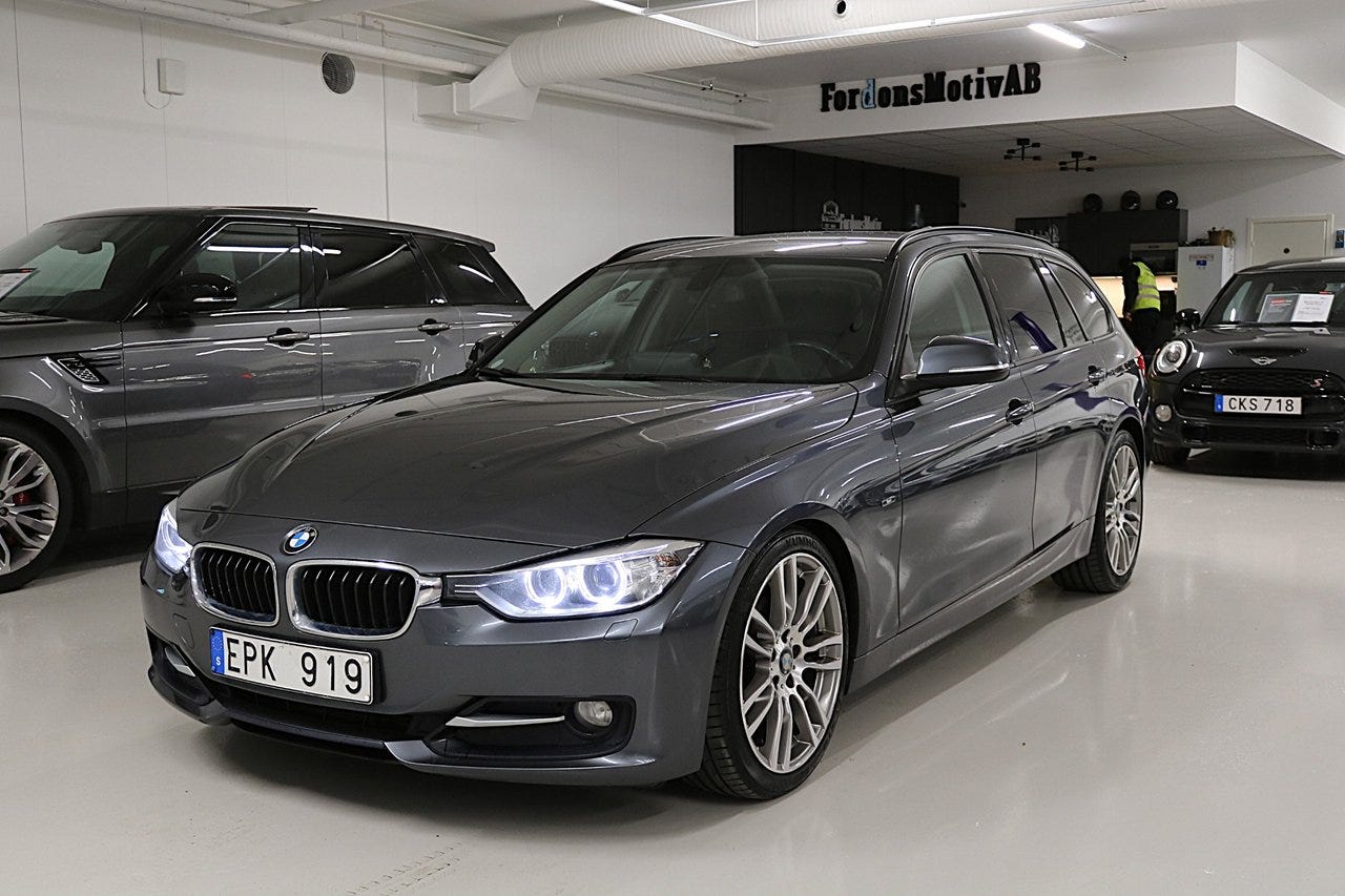 BMW 320d 2014 – bild 1 av 21