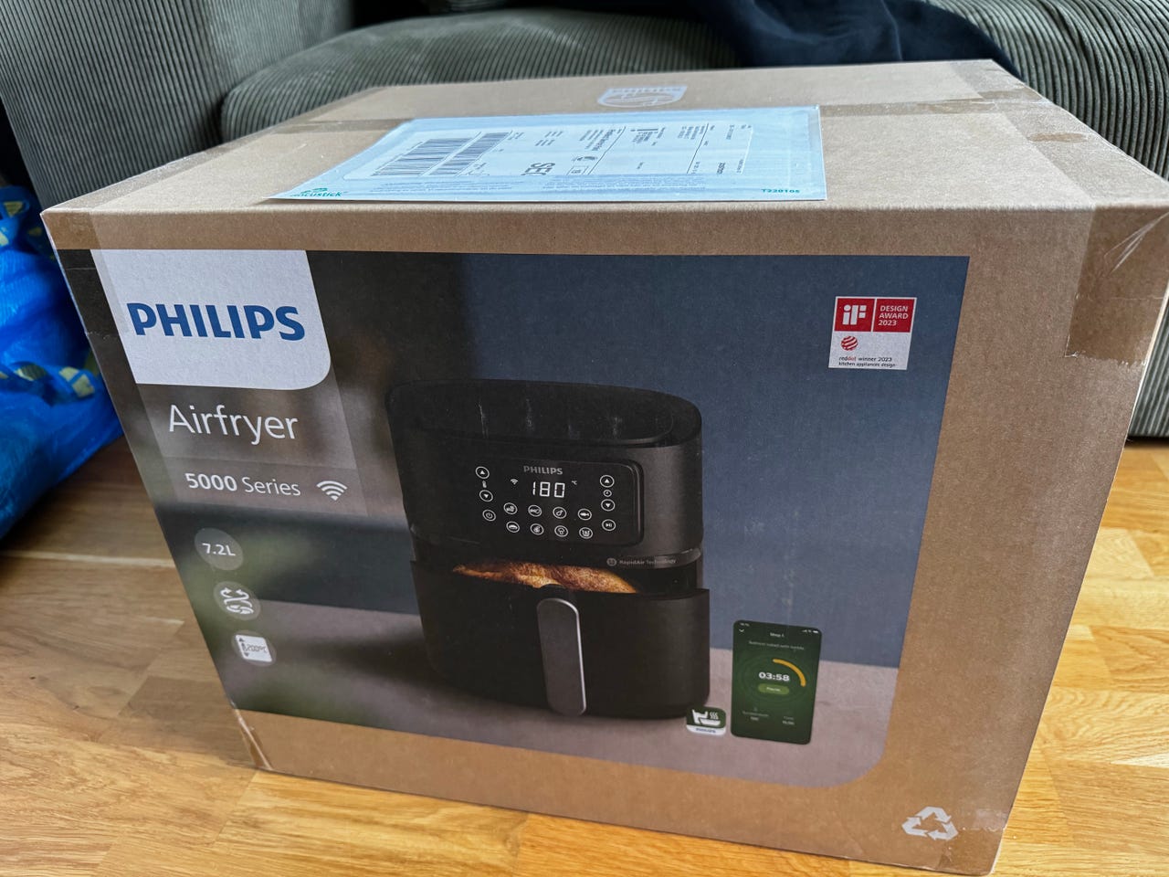 Philips Airfryer 5000 Series svart | Blocket