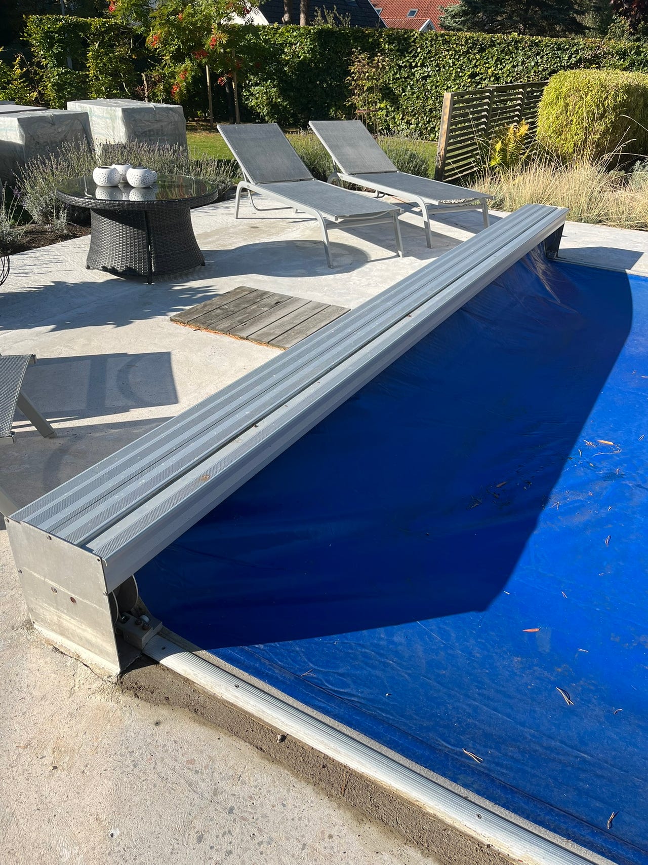 Elektriskt poolskydd 8x4 meter | Blocket