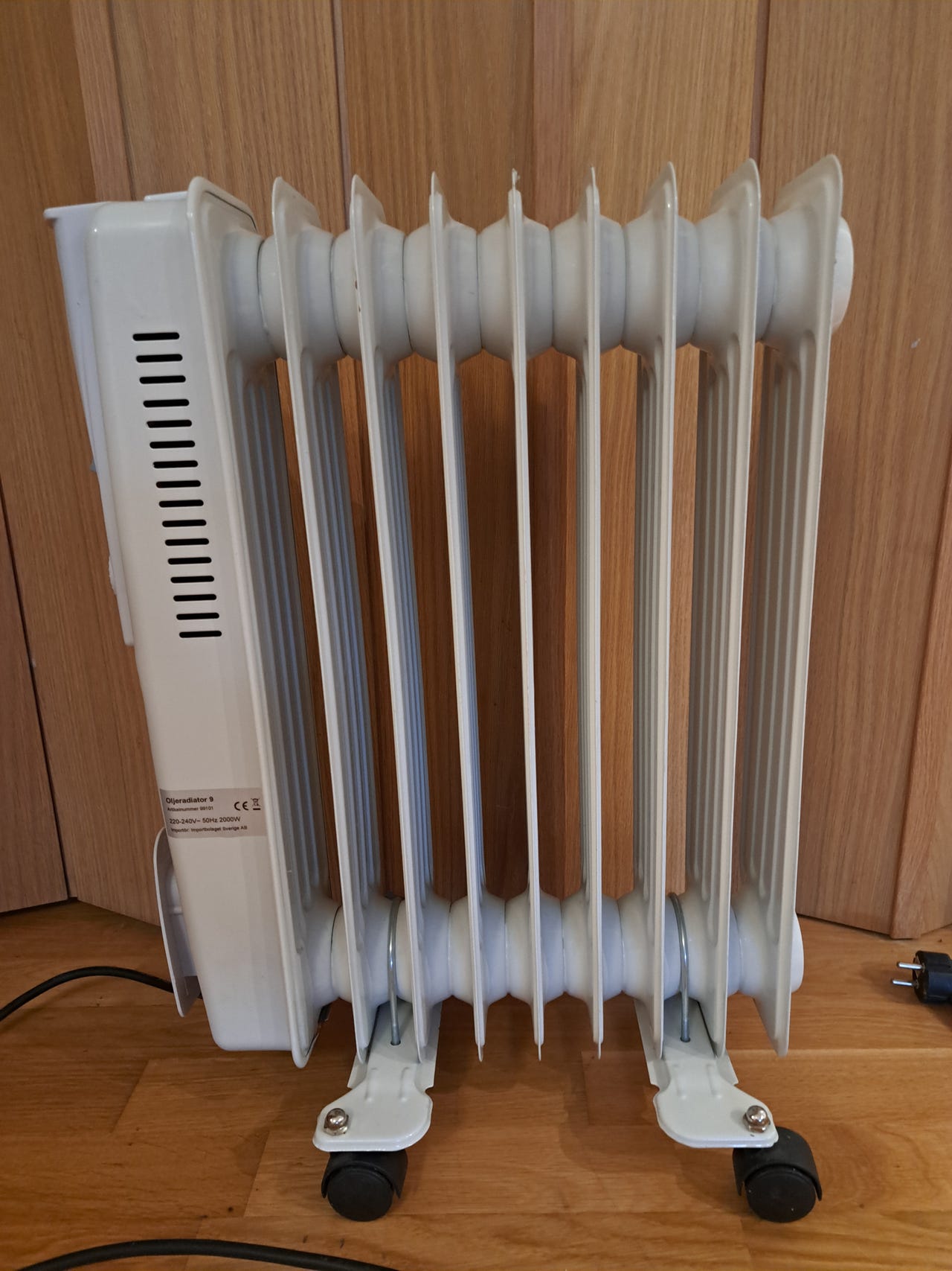 Oljefylld elradiator | Blocket