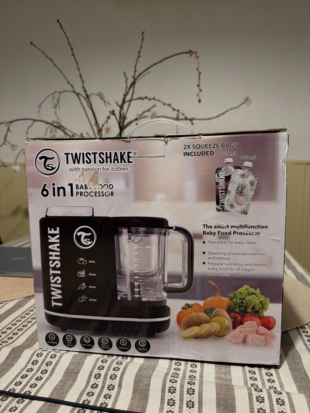 Twistshake baby food maker - helt ny | Blocket