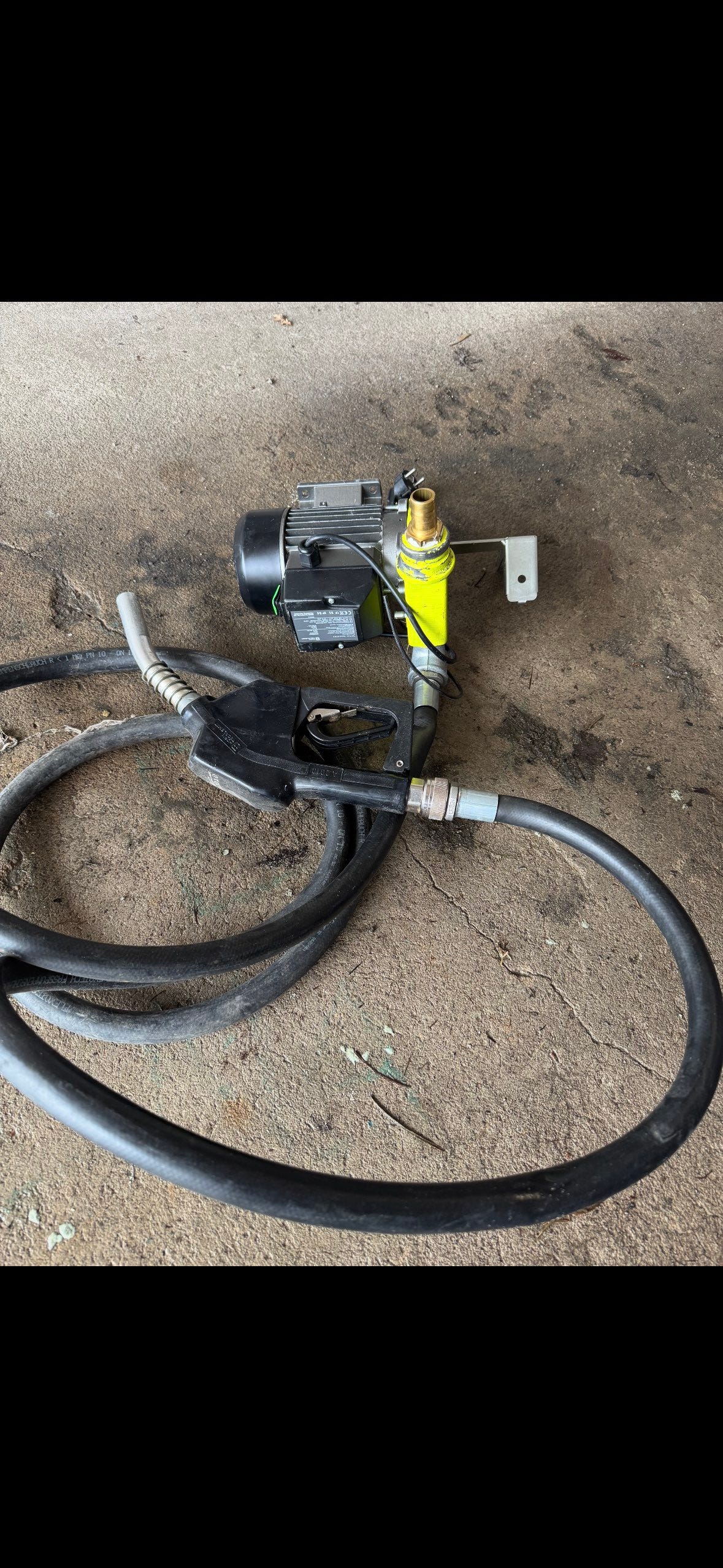 Tecalemit Hornet W 50 B dieseltankpump med slang och munstycke | Blocket