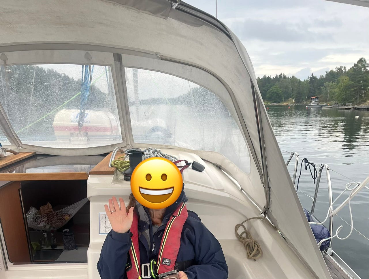 Rostfri båge till sprayhood 43ft segelbåt | Blocket
