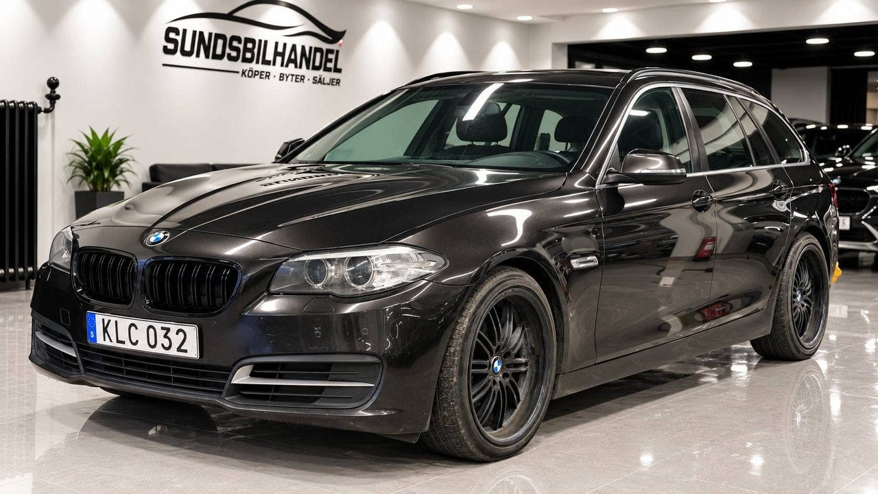 BMW 520d 2014 – bild 1 av 17