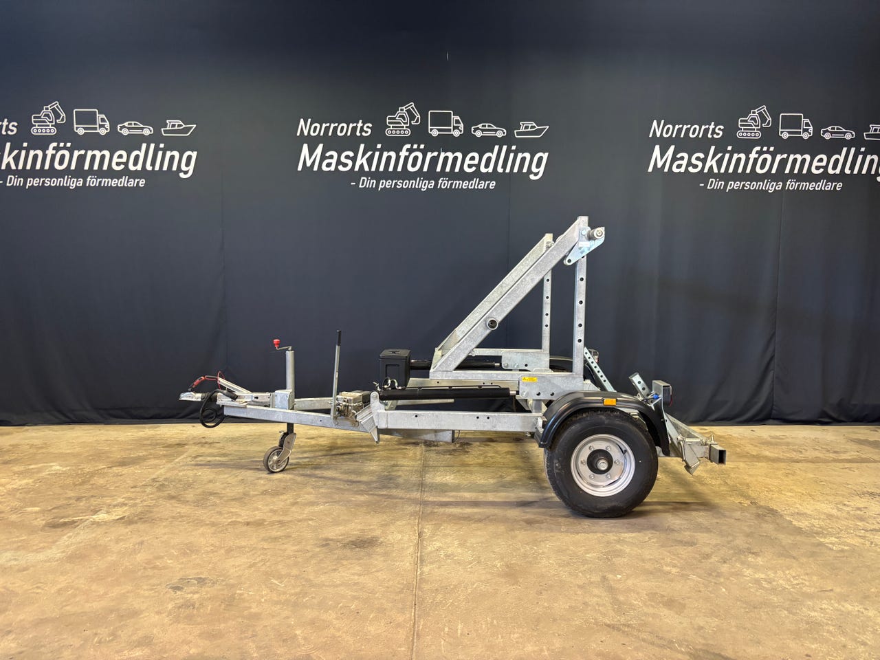 SAHLINS Kabelvagn 4720 STD - Trumvagn / Hydraulisk lift /