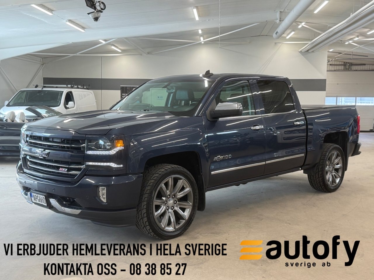 Chevrolet Cheyenne 1500 Crew Cab 6.2 V8 E85 4WD Hydra-Matic, 426hk, 2018