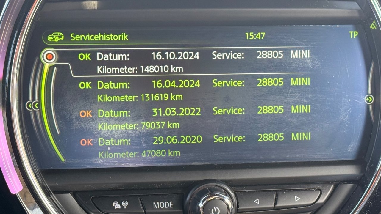 MINI Cooper D 5-door Automatic, 6-trins, 116ps, 2017