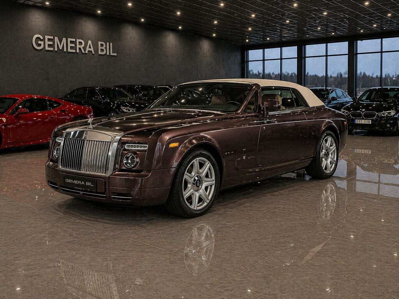 Rolls-Royce Phantom Drophead Coupé 6.7 V12 Automatisk, 6-trinn, 460hk, 2012