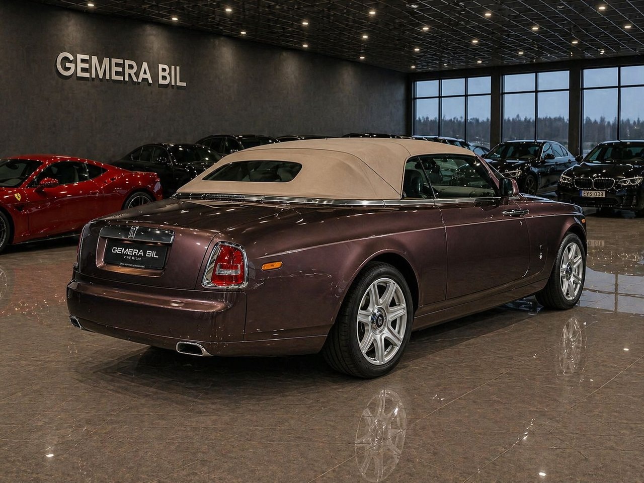 Rolls-Royce Phantom Drophead Coupé 6.7 V12 Automatisk, 6-trinn, 460hk, 2012