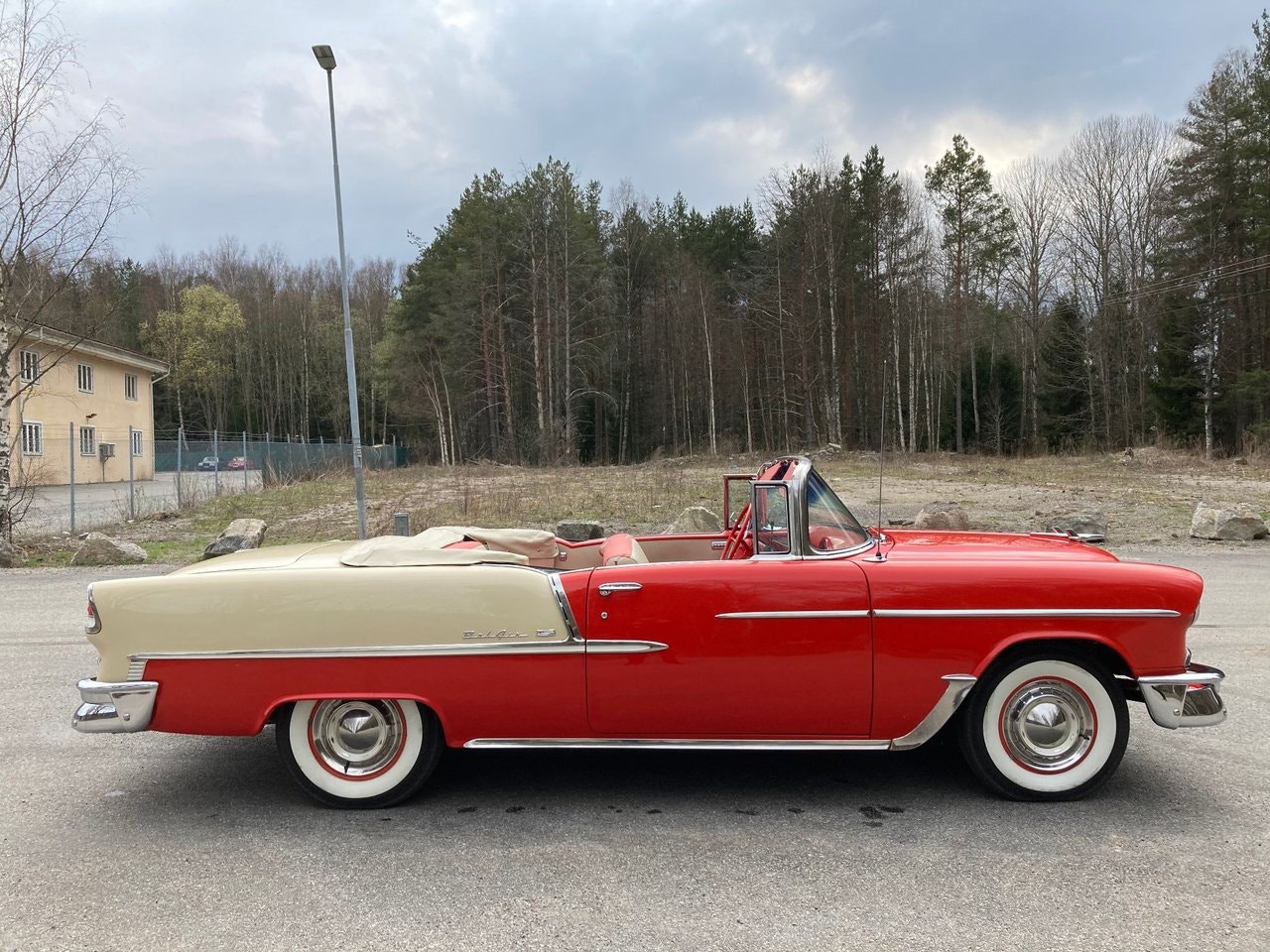 Chevrolet Bel Air Convertible 4.3 V8 Powerglide, 2-trinn, 165hk, 1955