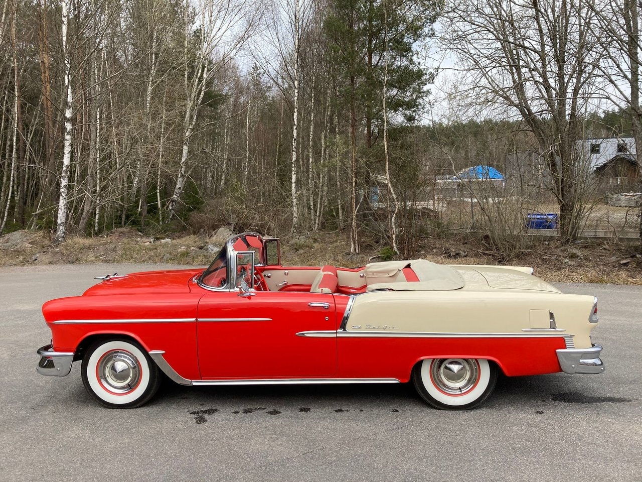 Chevrolet Bel Air Convertible 4.3 V8 Powerglide, 2-trinn, 165hk, 1955