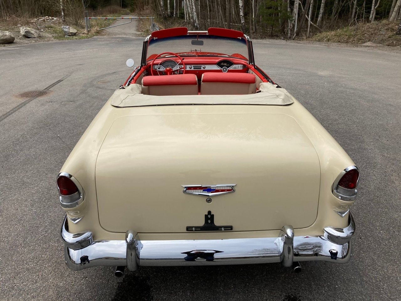 Chevrolet Bel Air Convertible 4.3 V8 Powerglide, 2-trinn, 165hk, 1955