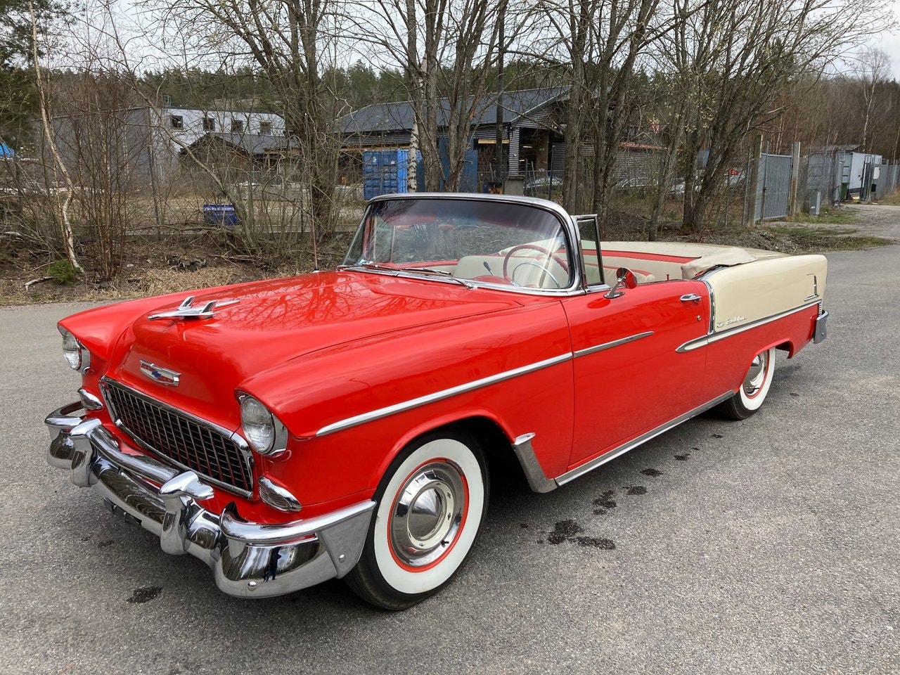 Chevrolet Bel Air Convertible 4.3 V8 Powerglide, 2-trinn, 165hk, 1955