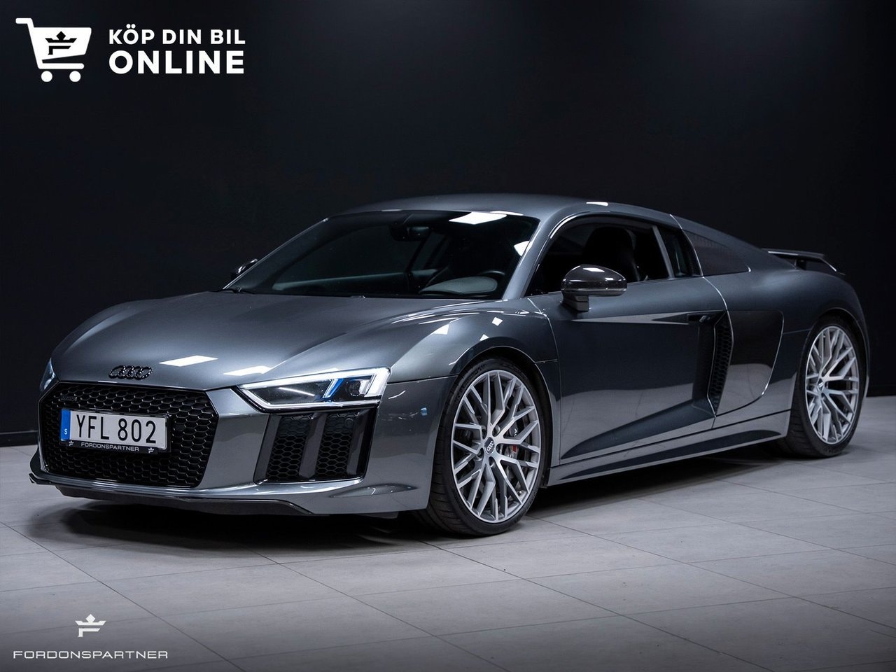 Audi R8 V10 plus 5.2 V10 FSI quattro S Tronic, 610hp, 2016