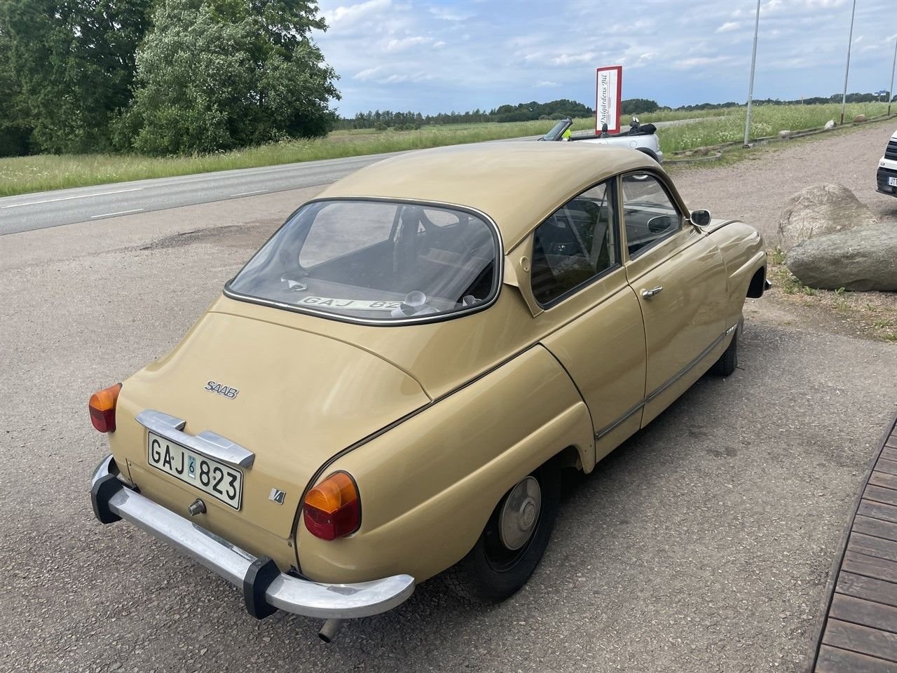 Saab 96 1.5 V4 Manual, 4-trins, 65ps, 1973