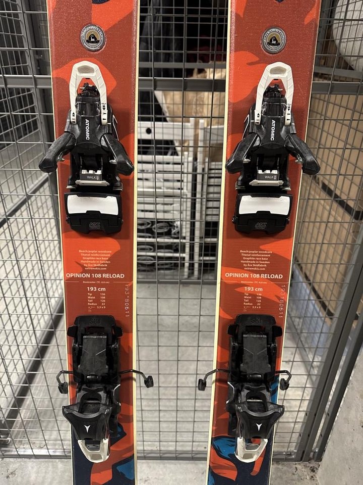 Toppturspacket: EXTREM OPINION 108 RELOAD + SHIFT 13 + stighudar