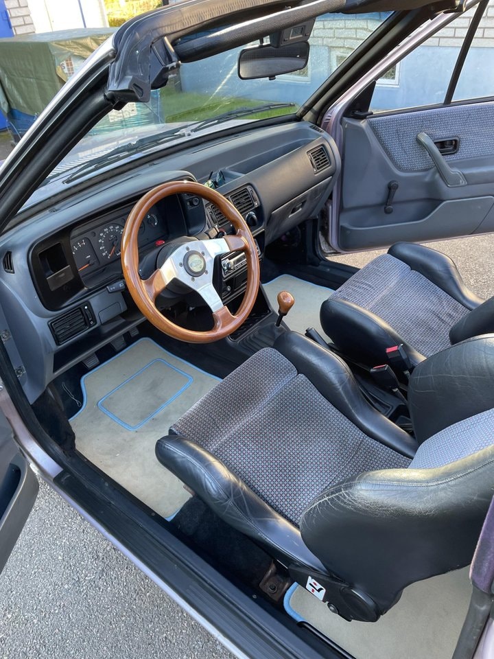 Ford Escort XR3i Cabriolet Manual, 5-trins, 90ps, 1989
