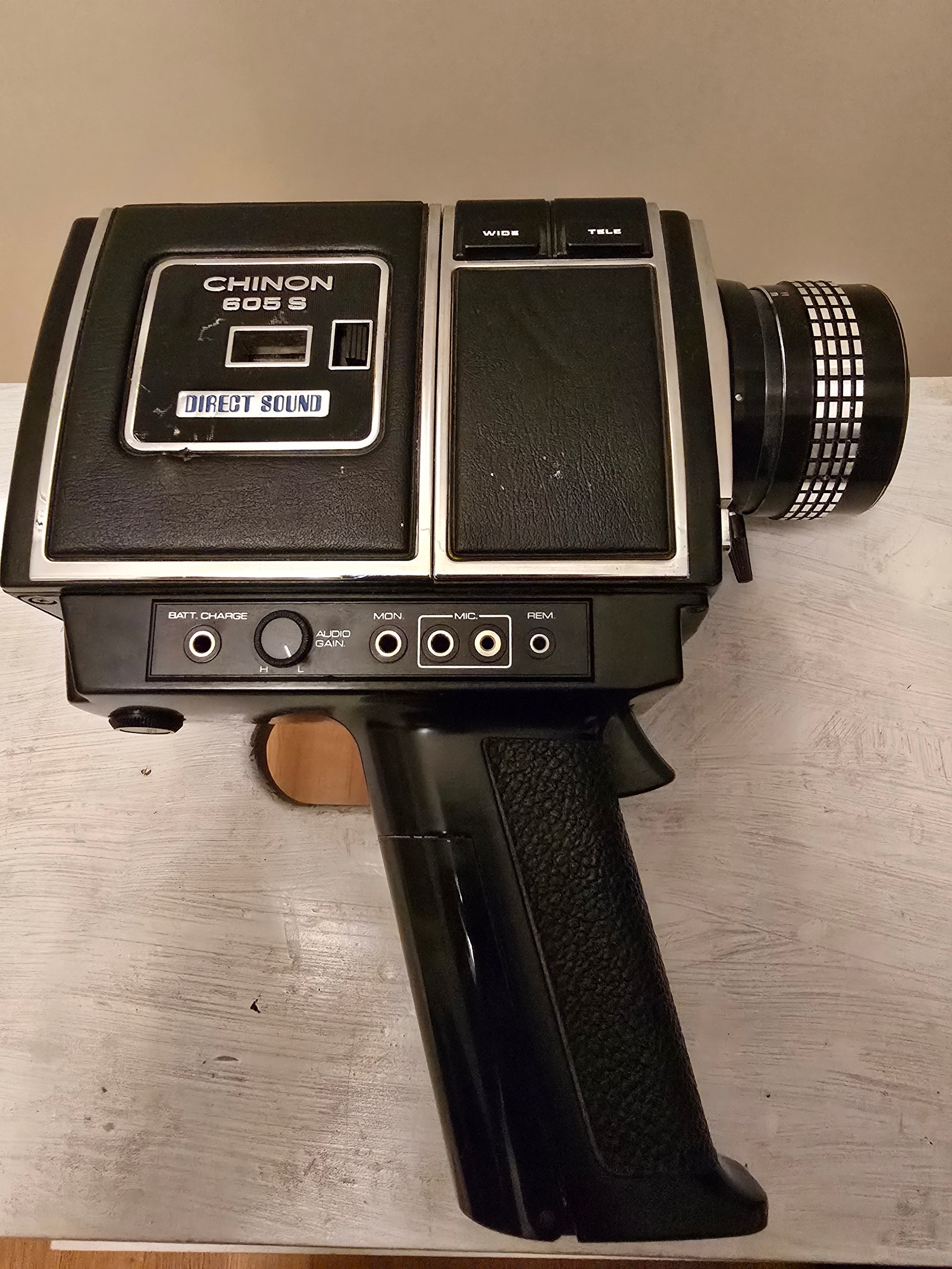 Vintage Chinon 605 S Direct Sound Super 8mm Filmkamera | Blocket