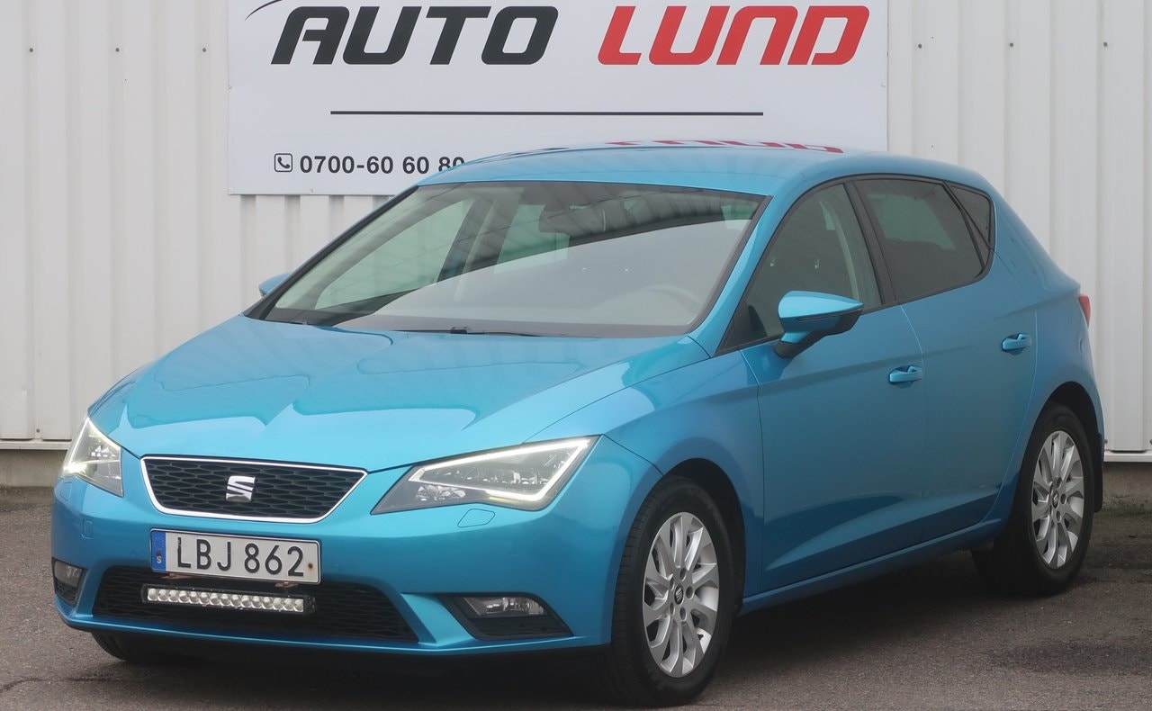 SEAT León 1.6 TDI Manuell, 5-trinn, 110hk, 2016