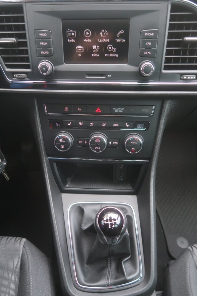 SEAT León 1.6 TDI Manuell, 5-trinn, 110hk, 2016