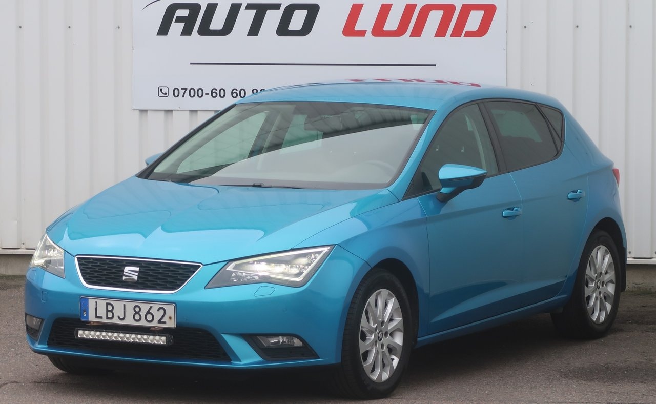 SEAT León 1.6 TDI Manuell, 5-trinn, 110hk, 2016