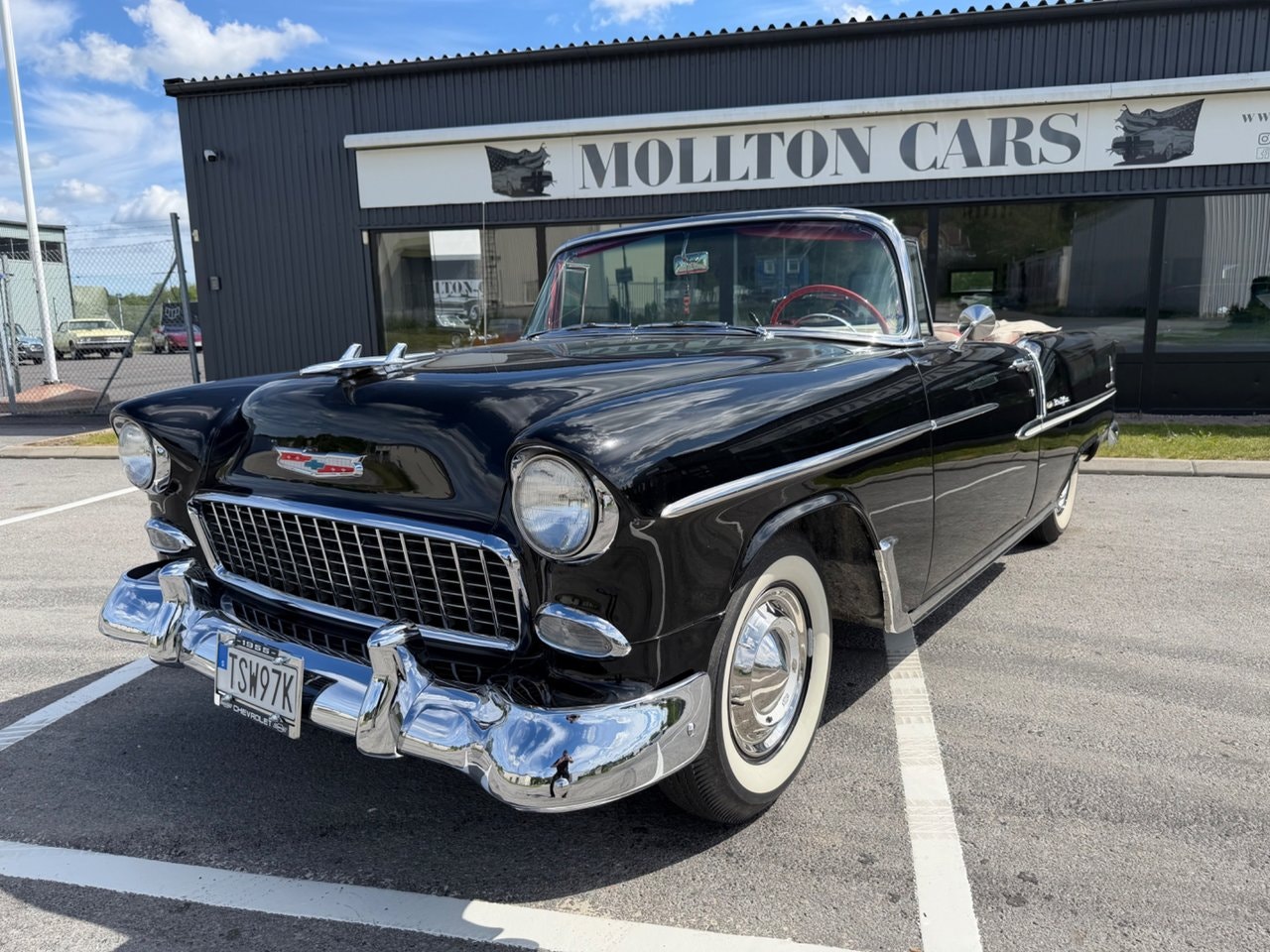 Chevrolet Bel Air Convertible 4.3 V8 Powerglide, 2-trinn, 165hk, 1955