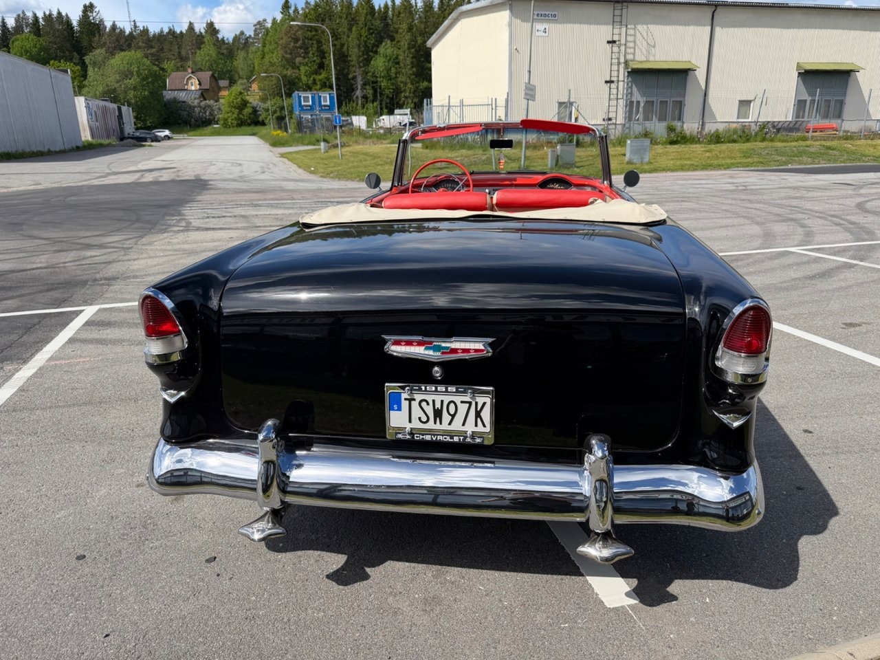 Chevrolet Bel Air Convertible 4.3 V8 Powerglide, 2-trinn, 165hk, 1955
