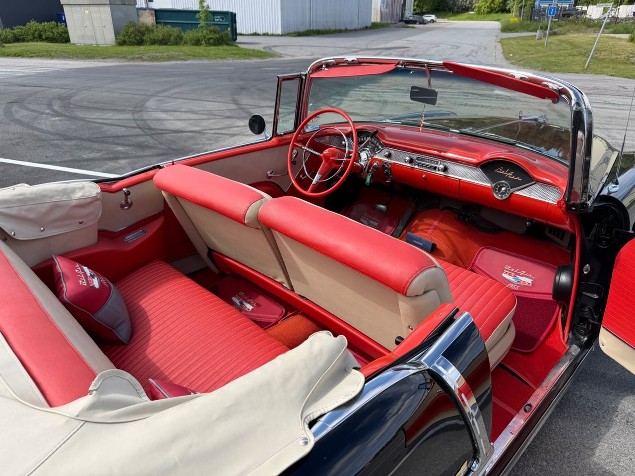 Chevrolet Bel Air Convertible 4.3 V8 Powerglide, 2-trinn, 165hk, 1955