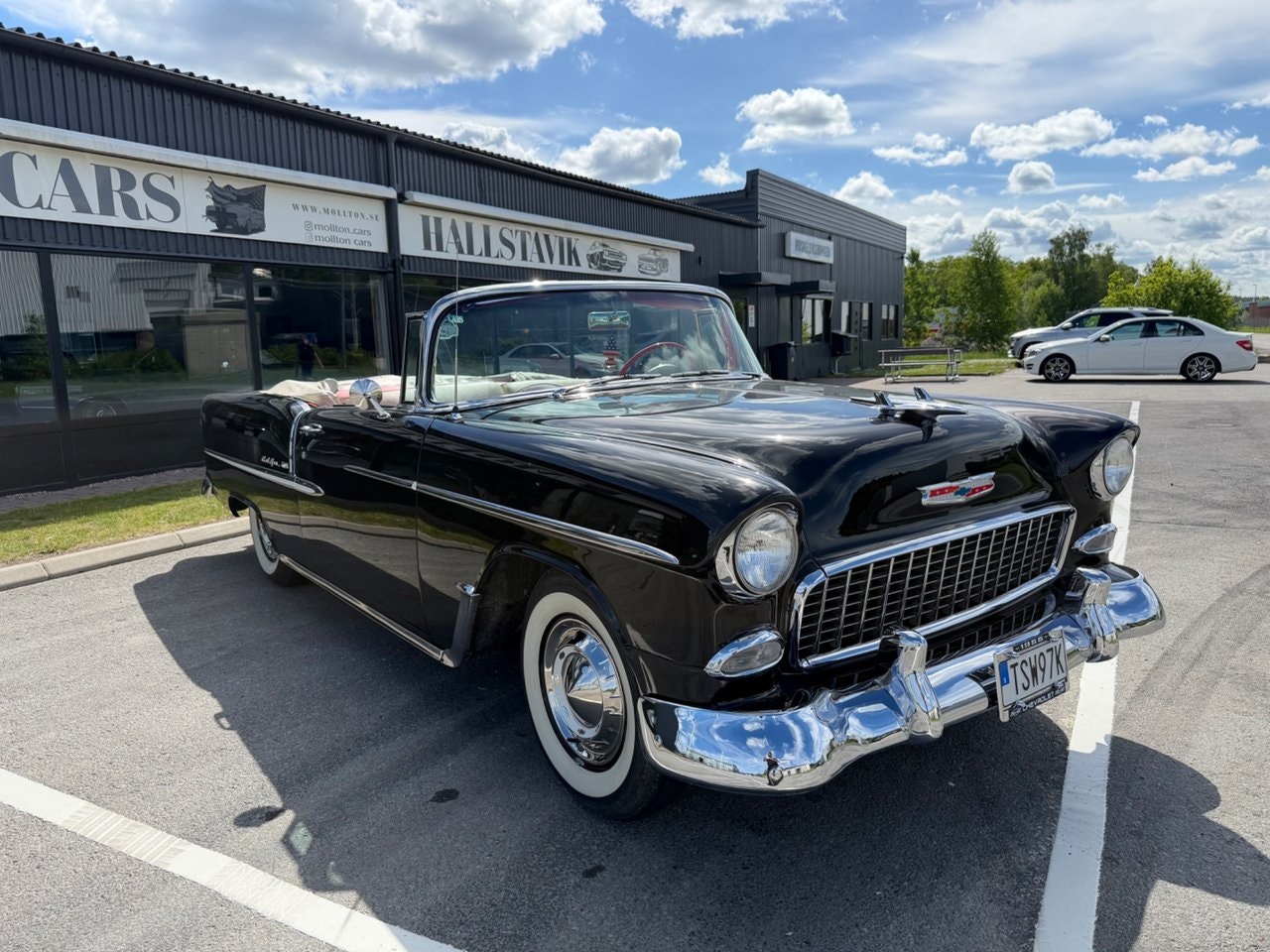 Chevrolet Bel Air Convertible 4.3 V8 Powerglide, 2-trinn, 165hk, 1955