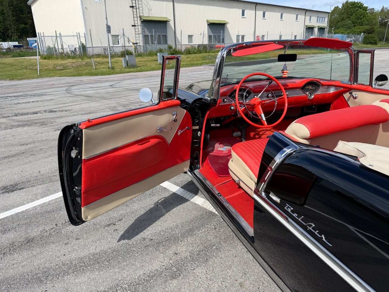 Chevrolet Bel Air Convertible 4.3 V8 Powerglide, 2-trinn, 165hk, 1955
