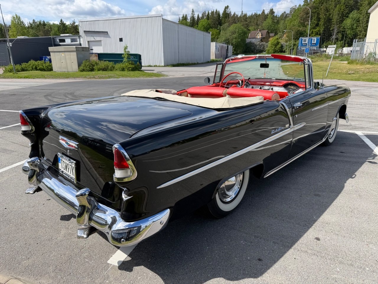 Chevrolet Bel Air Convertible 4.3 V8 Powerglide, 2-trinn, 165hk, 1955