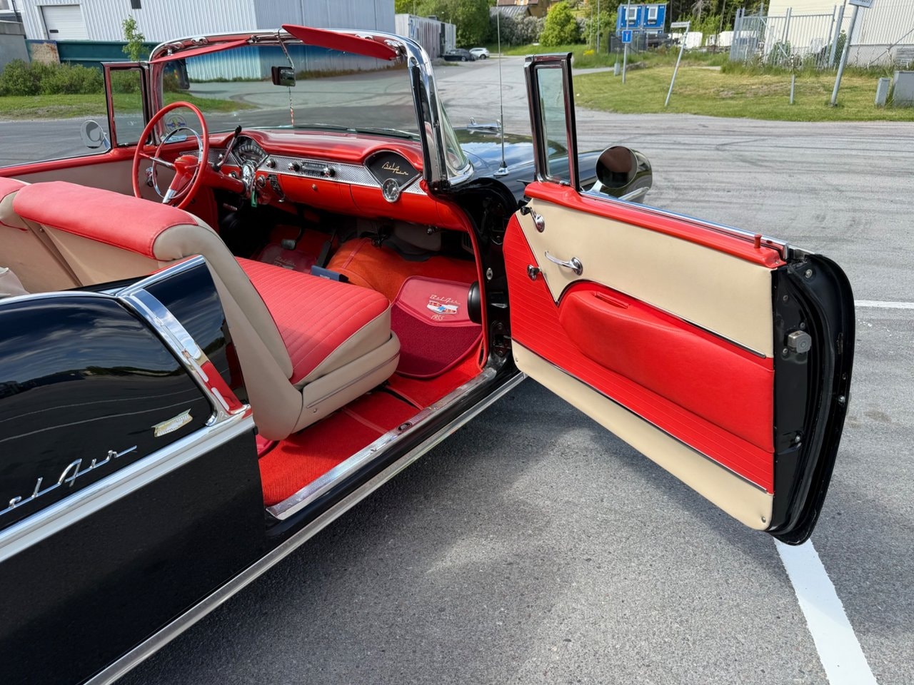 Chevrolet Bel Air Convertible 4.3 V8 Powerglide, 2-trinn, 165hk, 1955
