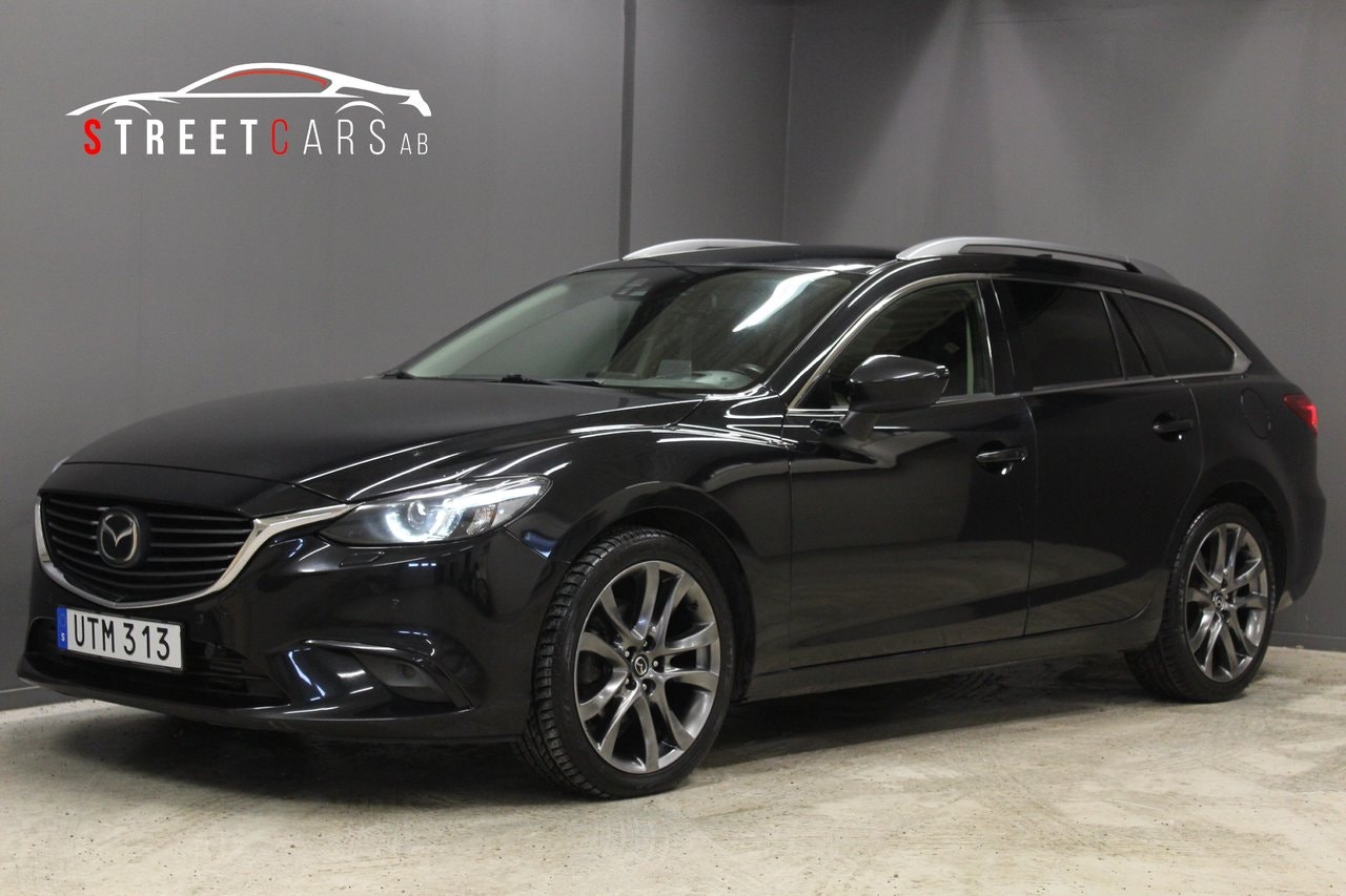 Mazda 6 Wagon 2.2 SKYACTIV-D AWD Automatisk, 175hk, 2015