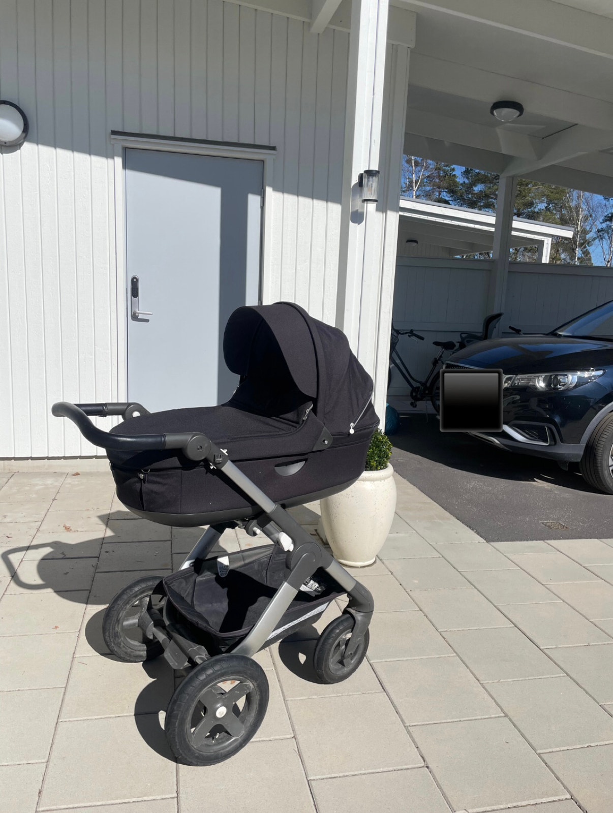 Barnvagn Stokke Trailz Hjul Stokke Trailz Black Duovagn Blocket