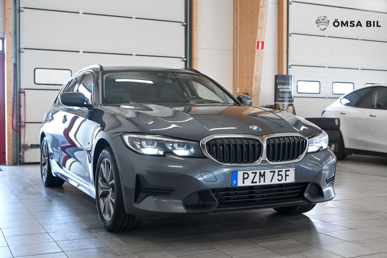 BMW 330e Touring Steptronic, 8-trins, 292ps, 2022