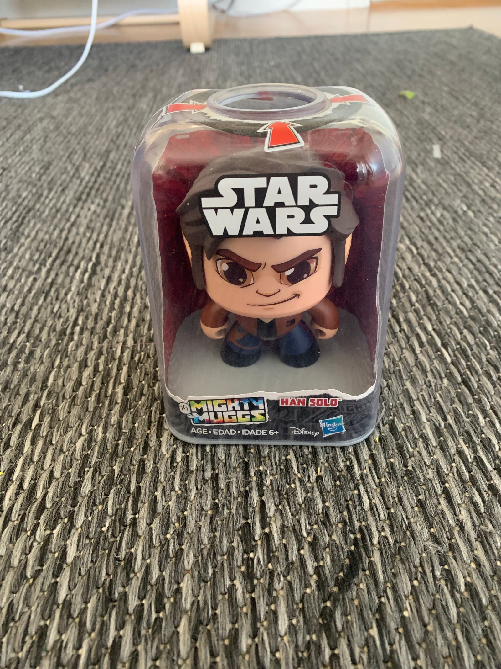 その他 Star Wars Mighty Muggs Han Solo 10 Star Wars Mighty Muggs Han Solo #10 Figure (Hasbro) | Blocket