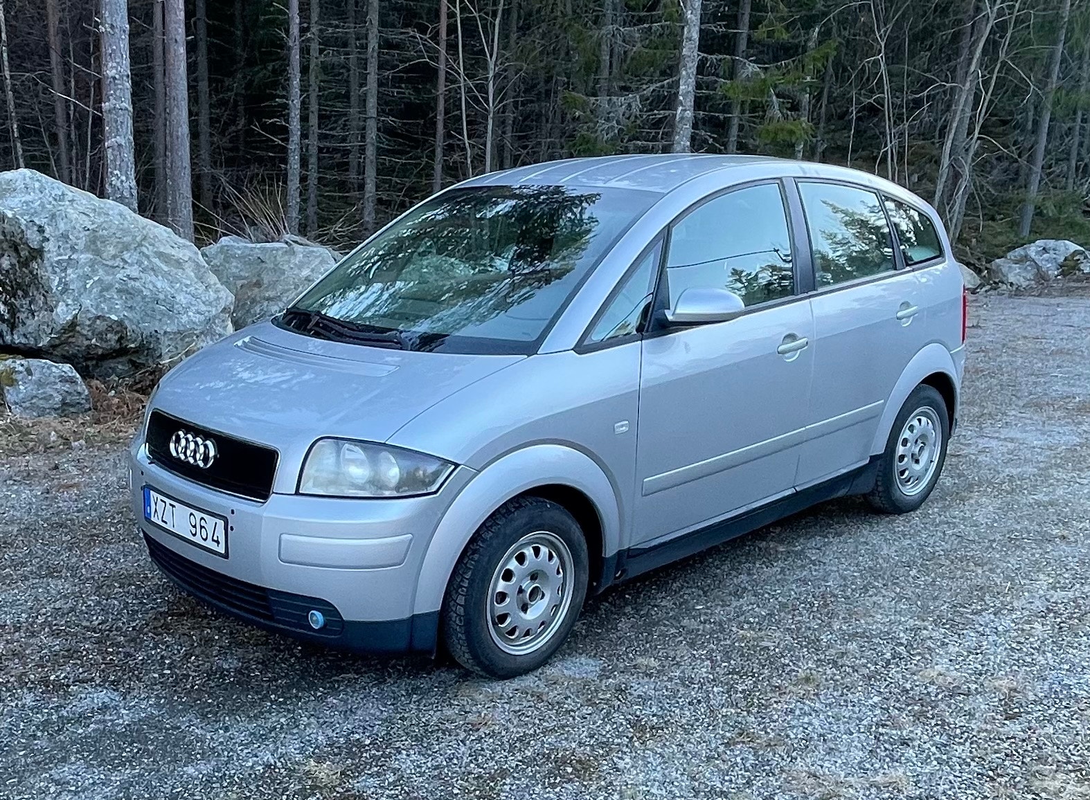 Audi A2 1.2 TDI  Semi-Automatic, 5-trins, 61ps, 2001