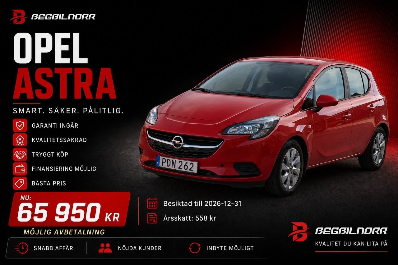 Begagnad Opel Corsa 1.4 till salu Luleå