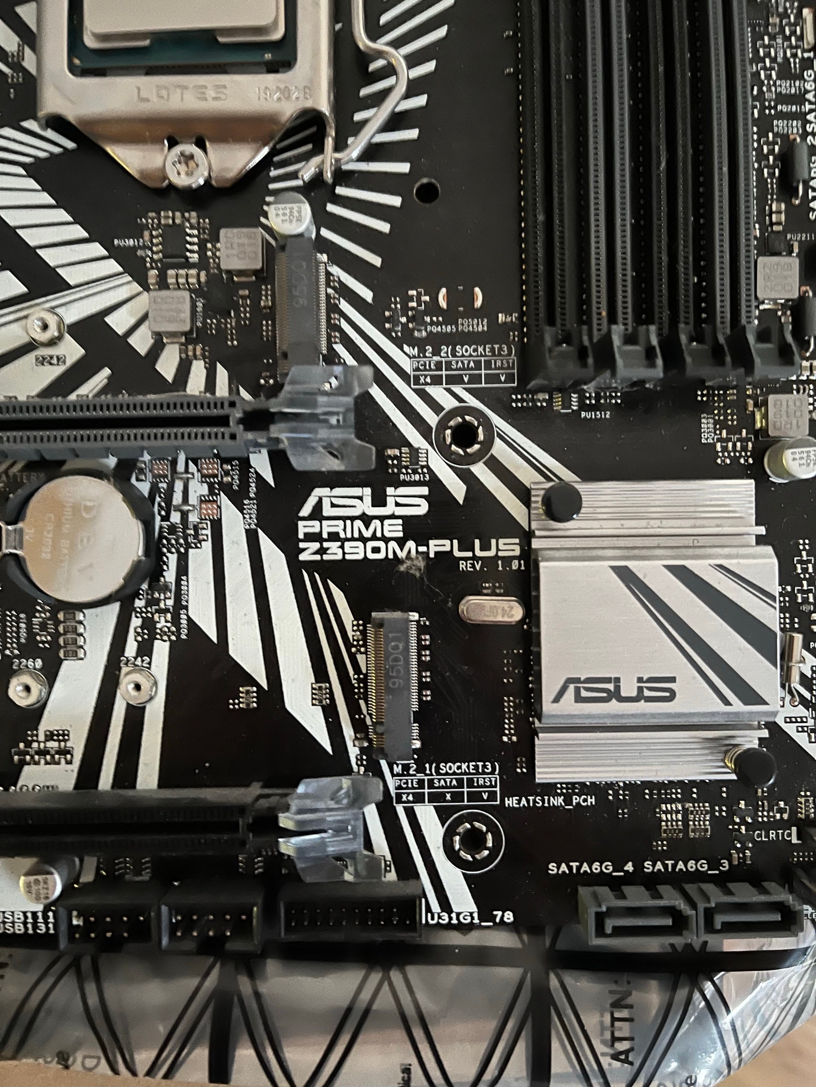 ASUS Prime Z390M-Plus + Intel i5-9600k | Blocket