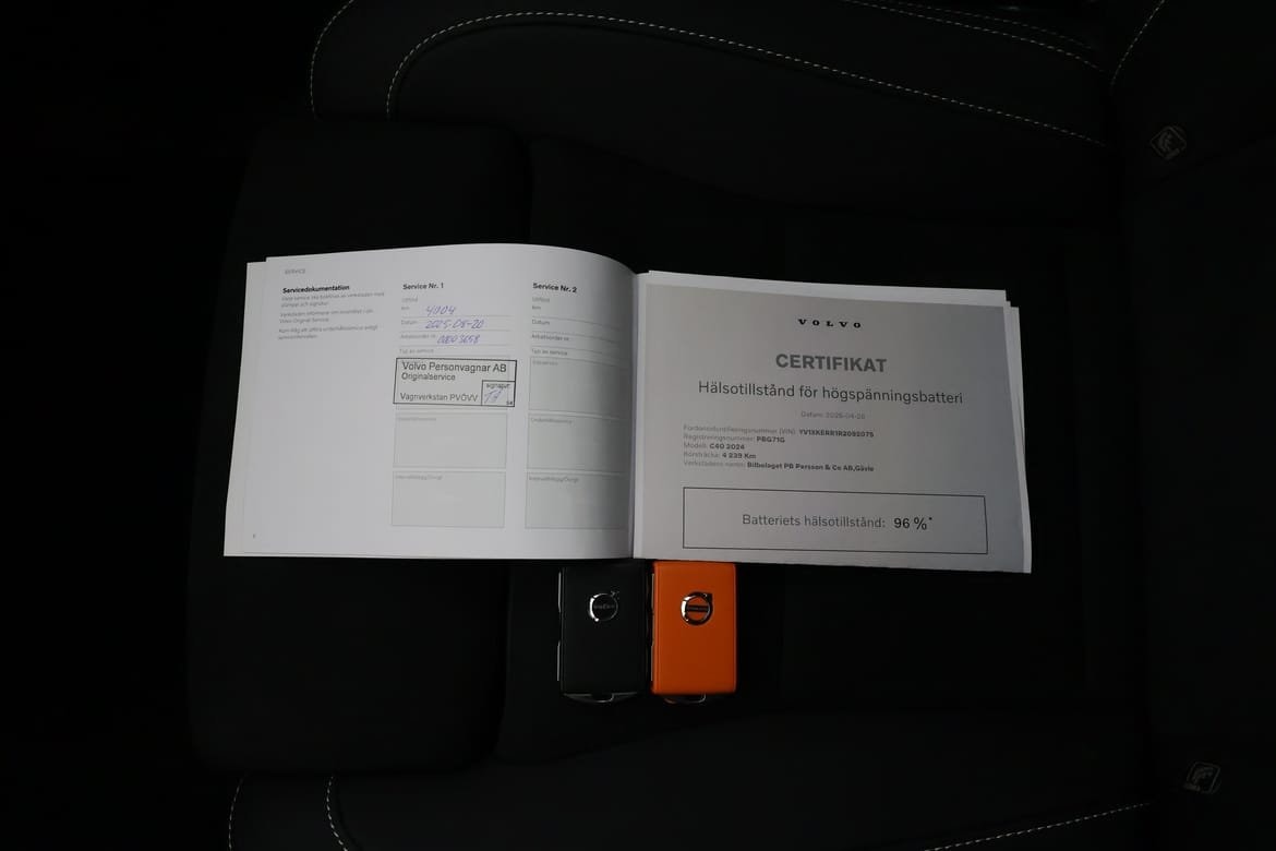 Volvo C40 Recharge Twin, 408hp, 2024