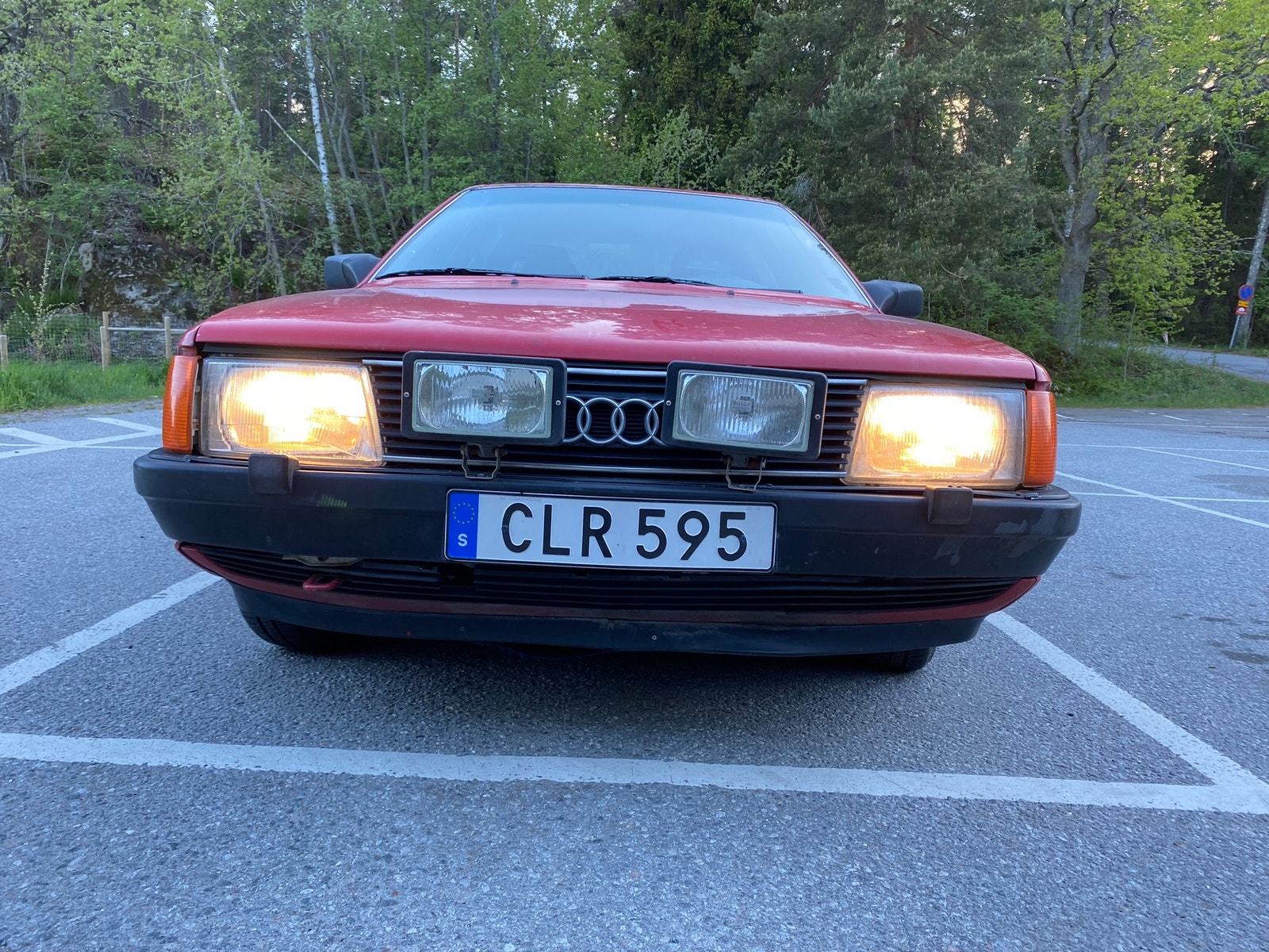 Audi 100 2.3 E Manuell, 5-trinn, 136hk, 1989