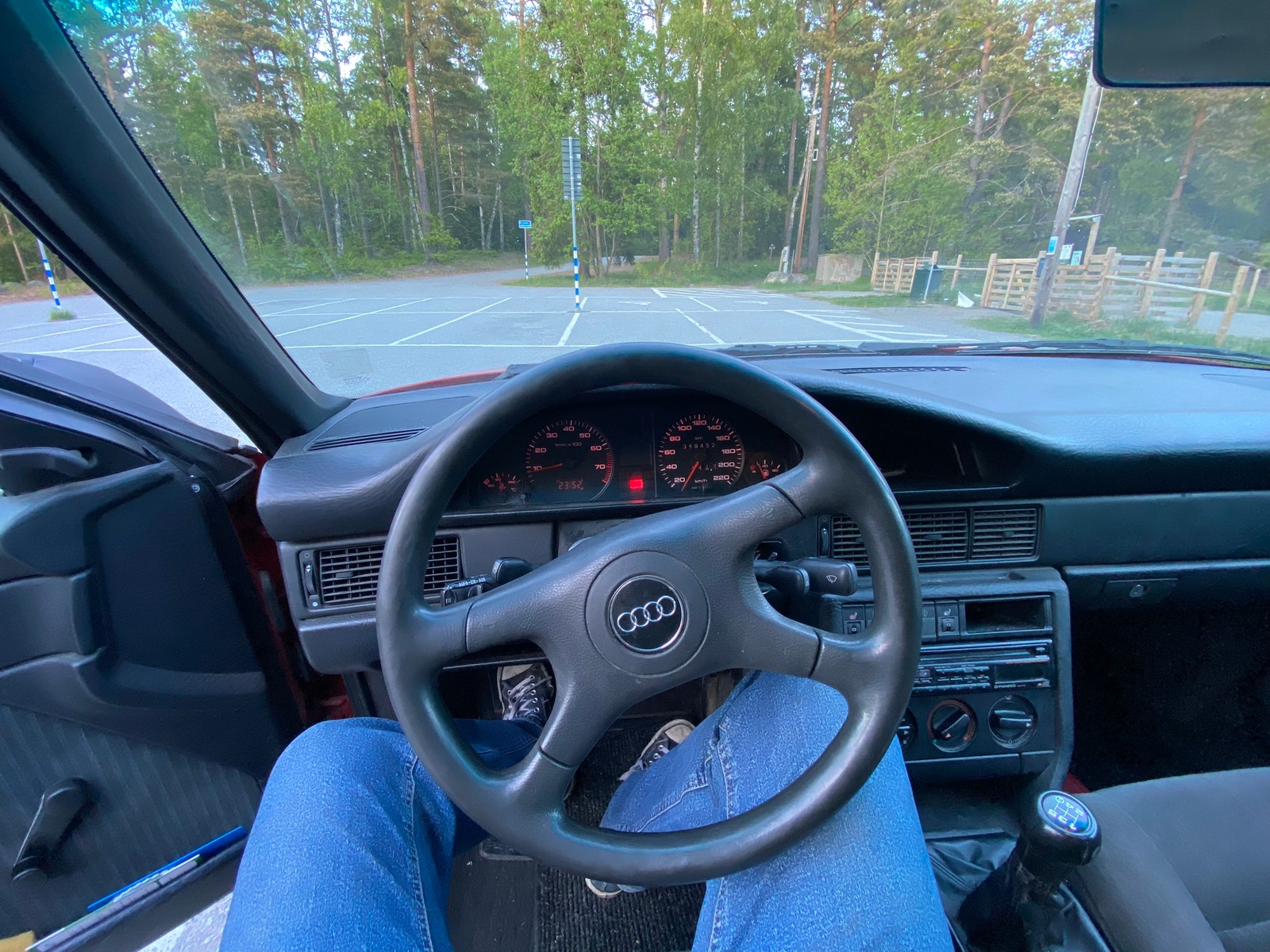 Audi 100 2.3 E Manuell, 5-trinn, 136hk, 1989