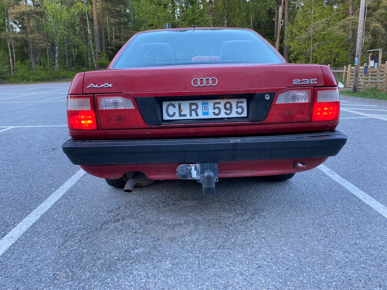 Audi 100 2.3 E Manuell, 5-trinn, 136hk, 1989