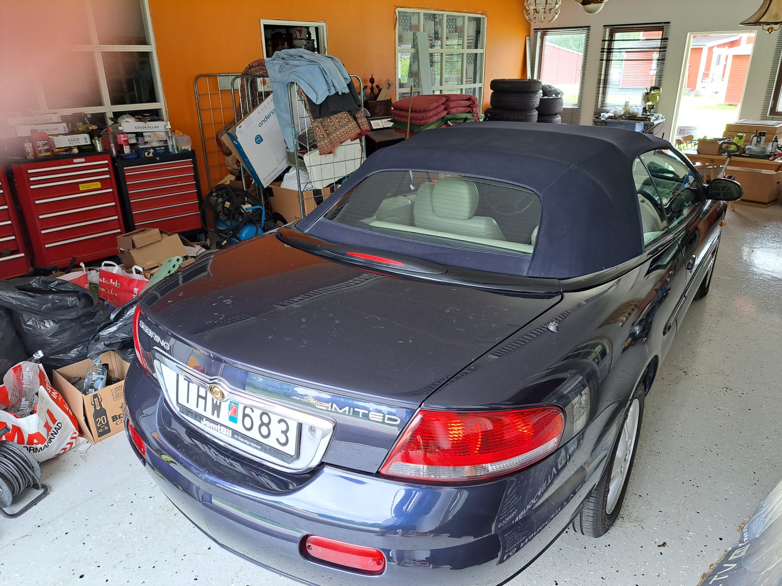 Chrysler Sebring Convertible 2.7 V6 Automatic, 4-trins, 203ps, 2002