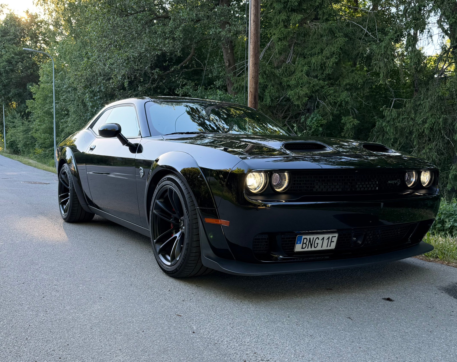 Dodge Challenger SRT Hellcat TorqueFlite, 8-trins, 727ps, 2020