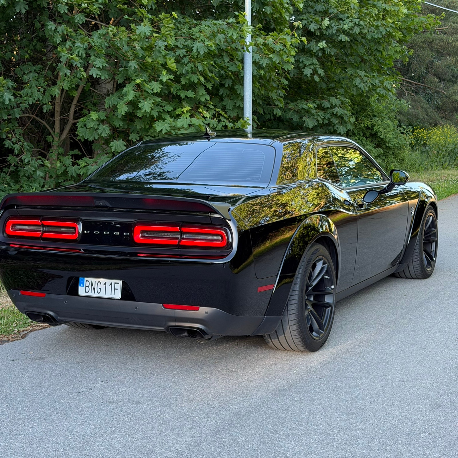 Dodge Challenger SRT Hellcat TorqueFlite, 8-trins, 727ps, 2020
