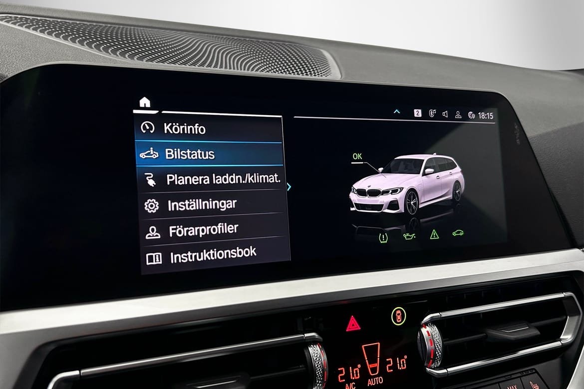 BMW 330e Touring Steptronic, 8-trinn, 292hk, 2022